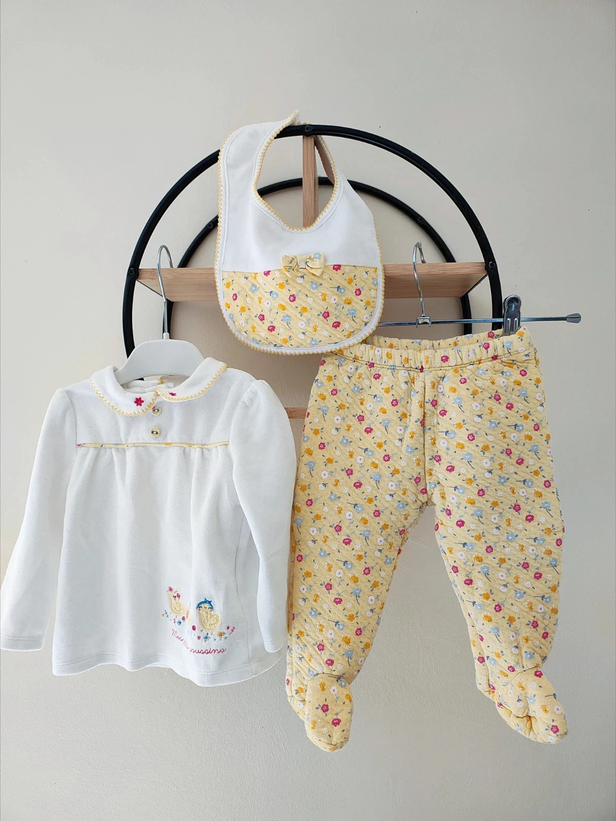 18 mois pyjama hivers + bavoir sergent major